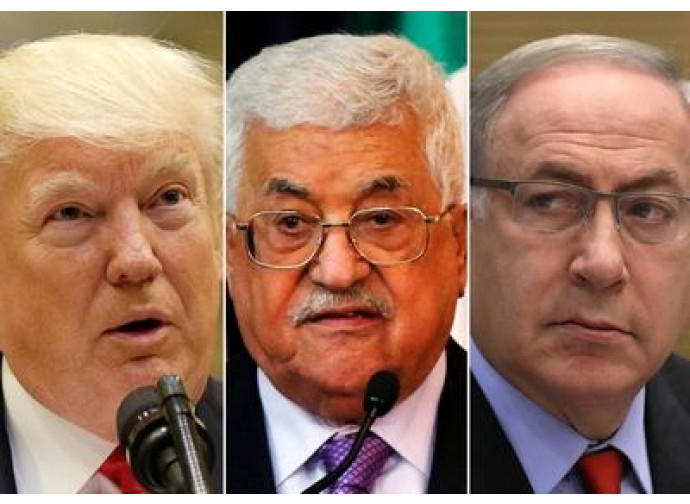 Trump, Abbas, Netanyahu Trump, Abbas, Netanyahu